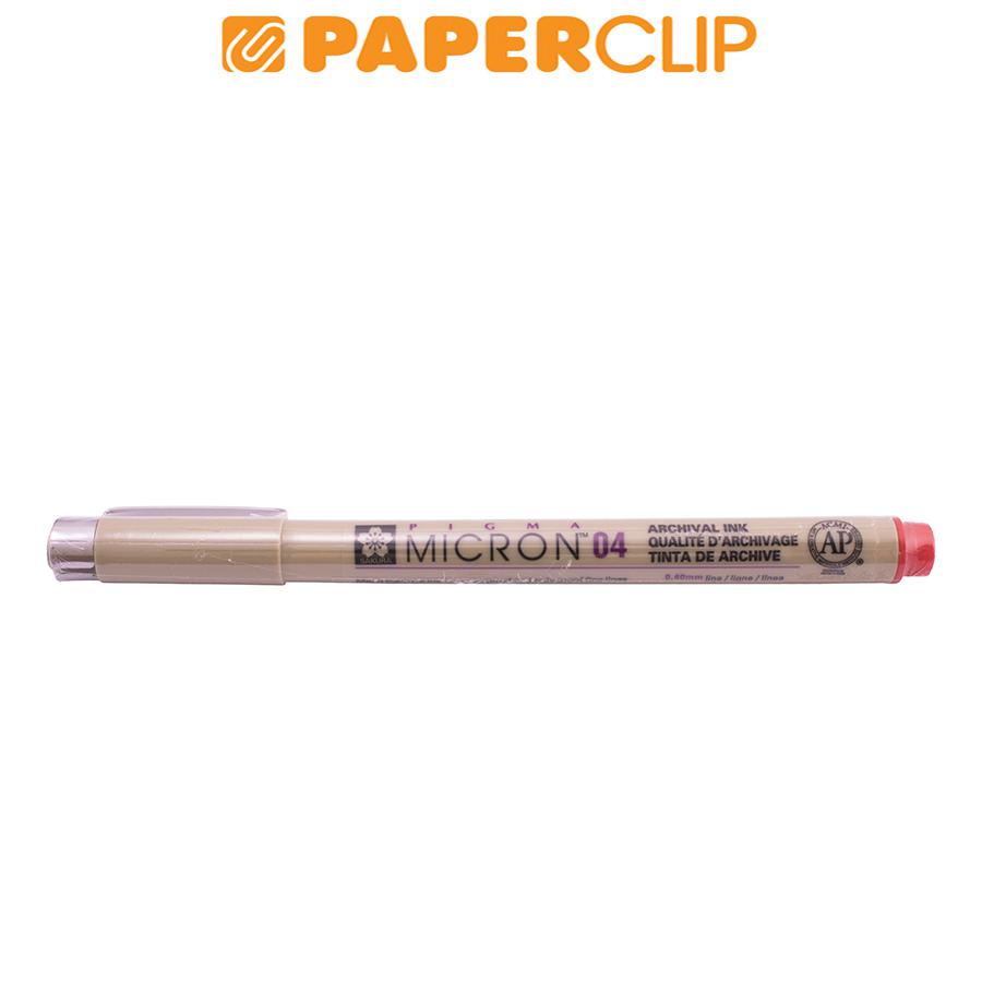 

PULPEN / PEN SAKURA PIGMA MICRON 04 RED
