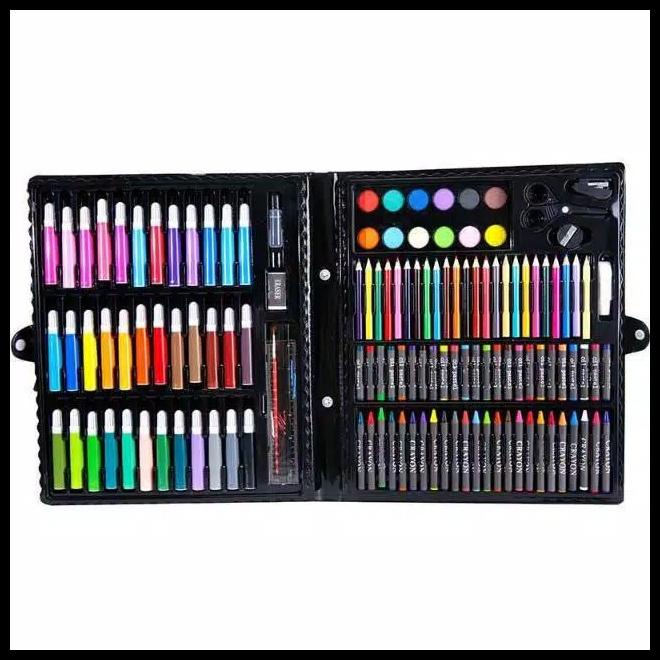 

Pensil Warna 150 Pcs Art Set 150 Crayon Komplit Alat Lukis Anak
