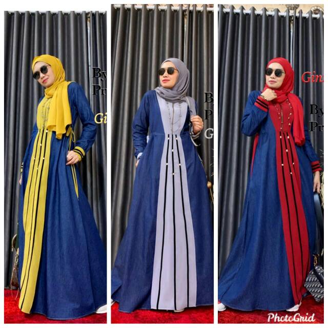 Ginza denim dress ORI DCL