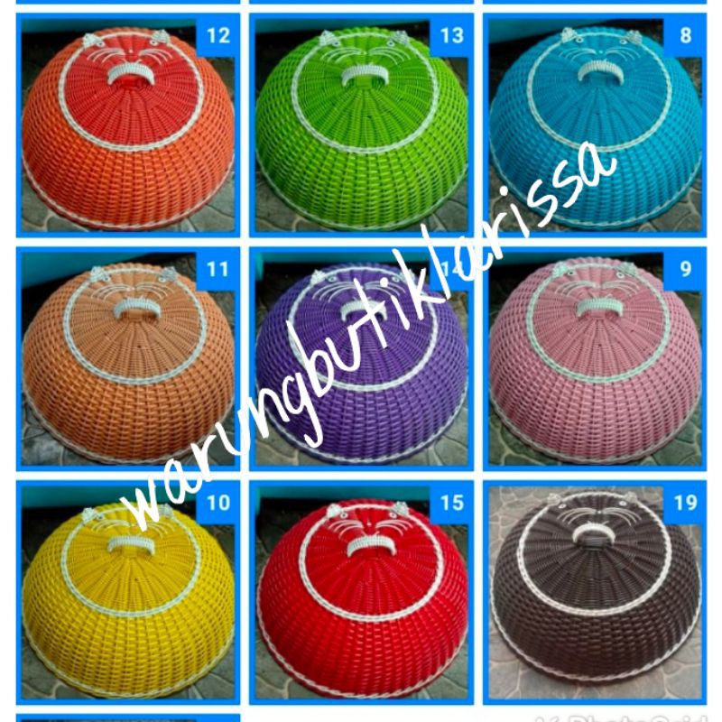 tudung saji karakter rotan