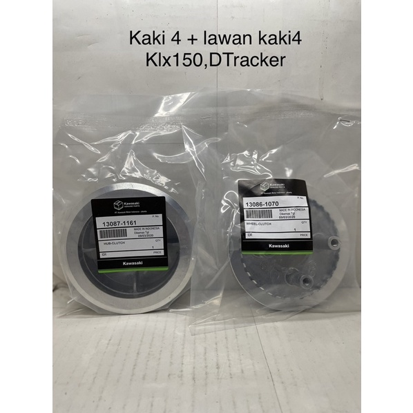 kaki 4 + lawan kaki 4 kopling klx 150,dtracker