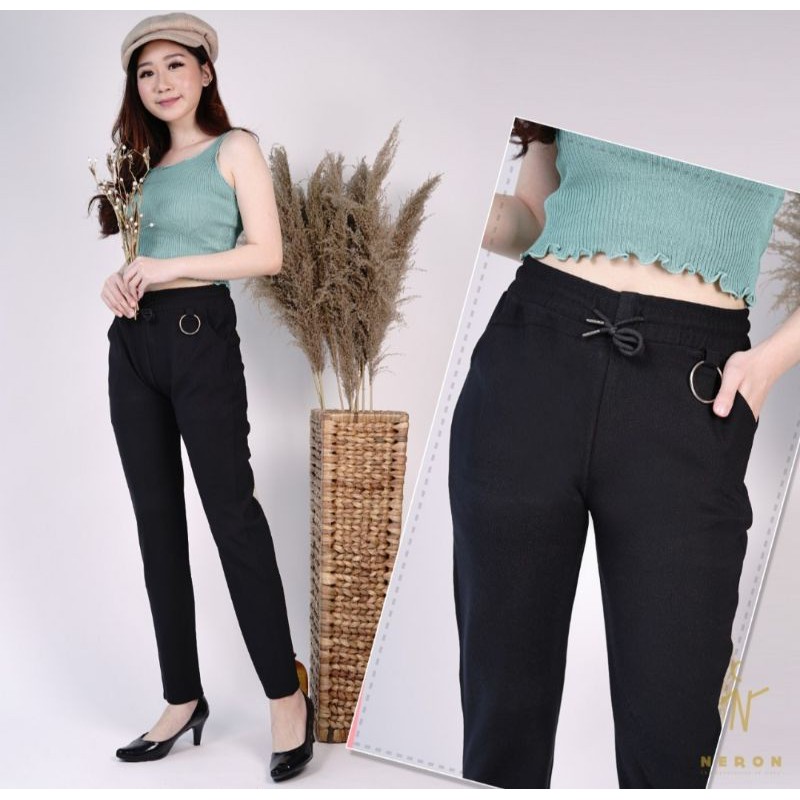 NEW CELANA IMPORT POLOS 8200 ALLBLACK / CELANA IMPORT MURAH