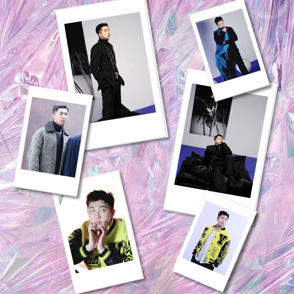 [RM] BTS LV VOGUE / GQ KOREA MAGAZINE BTS - POLAROID BTS - BTS MEMBER - KIM NAMJOON - RM BTS - RAP M