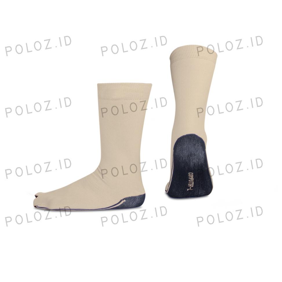 X5X1 KAOS KAKI JEMPOL MUSH 1 LUSIN LUSINAN  TELAPAK HITAM KAOS KAKI JEMPOL PANJANG KAOS KAKI PANJANG