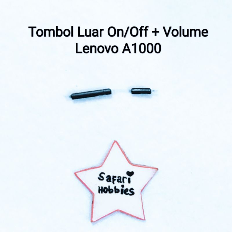 Tombol Luar Lenovo A1000 On/Off + Volume