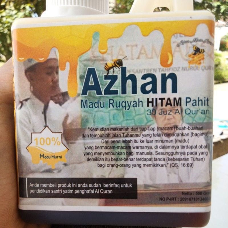 

MADU HUTAN MURNI HITAM PAHIT(RUQIAH 30JUZ ALQURAN)