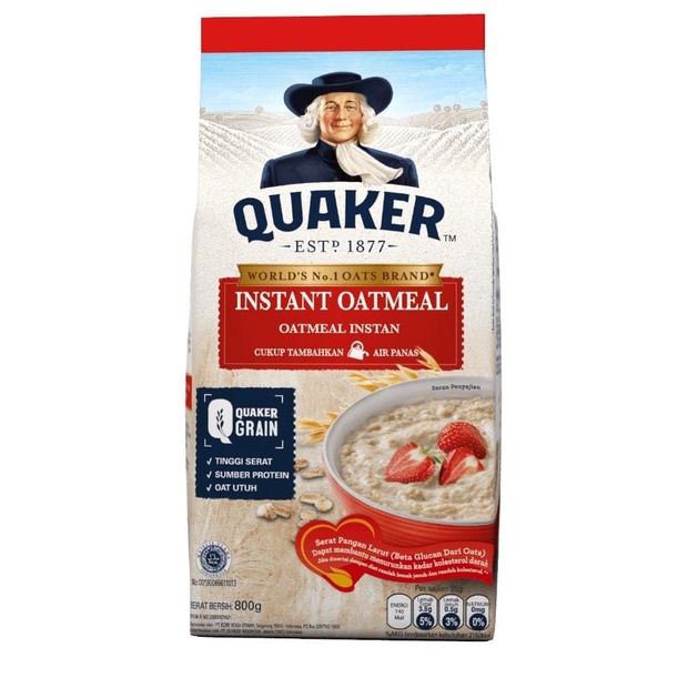 

Quaker Instant Oatmeal 800 gram