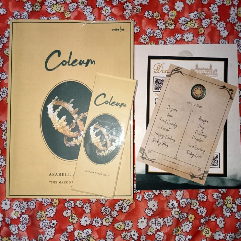 novel Preloved coleum bts