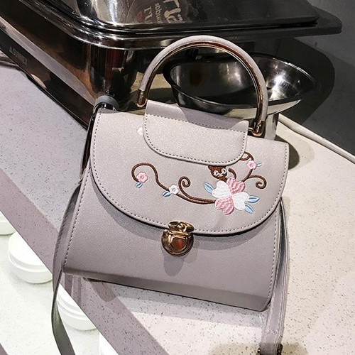 tas selempang bordir bunga cewek women sling bag flower motif (2C5) bta382