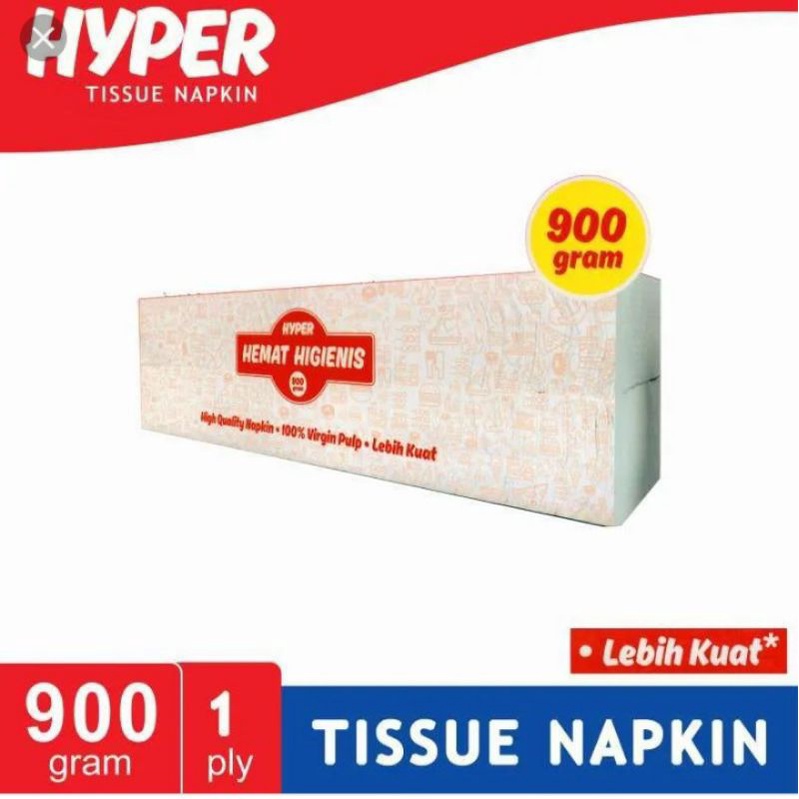 Tissue Hyper Napkin Luncheon 900 gr Tisu Potong Tisue Restoran Murah Tissue Dapur Tisu Dapur