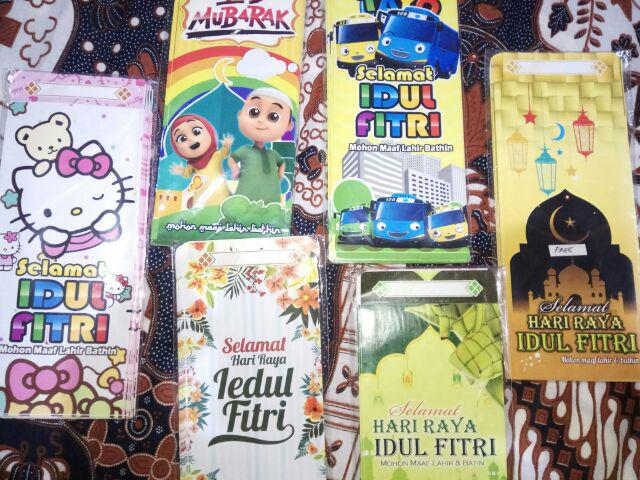 Amplop Lebaran Jumbo 1 Pack Isi 10 Jika Motif Yang Di Pilih Kosong Maka D Kirim Random Tanpa Konfirm