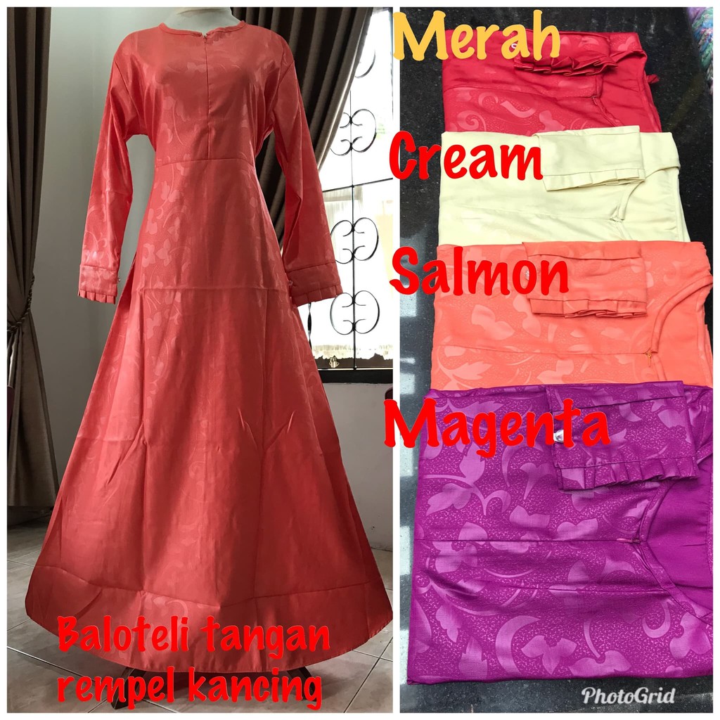 promo Gamis Baloteli Embos model terbaru, termurah murah kualitas bagus