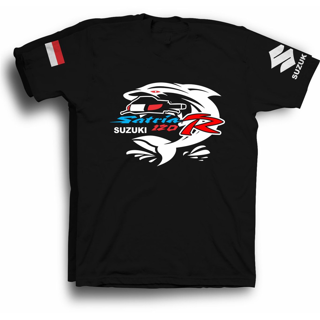 Kaos motor suzuki 2tak satria lumba 120 R/kaos motor yk