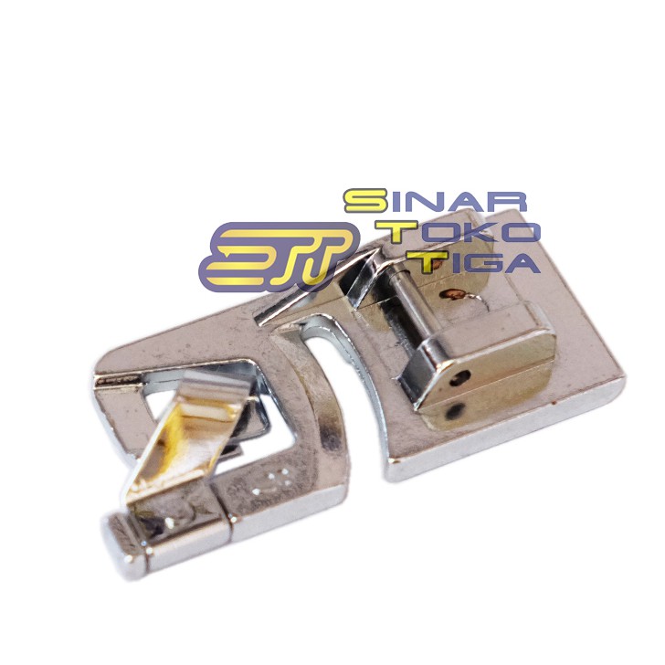 Sepatu Lilit Lipat Kelim Lebar 6mm - Hemmer Foot Mesin Jahit Portable 6mm Wide Edge Presser Foot