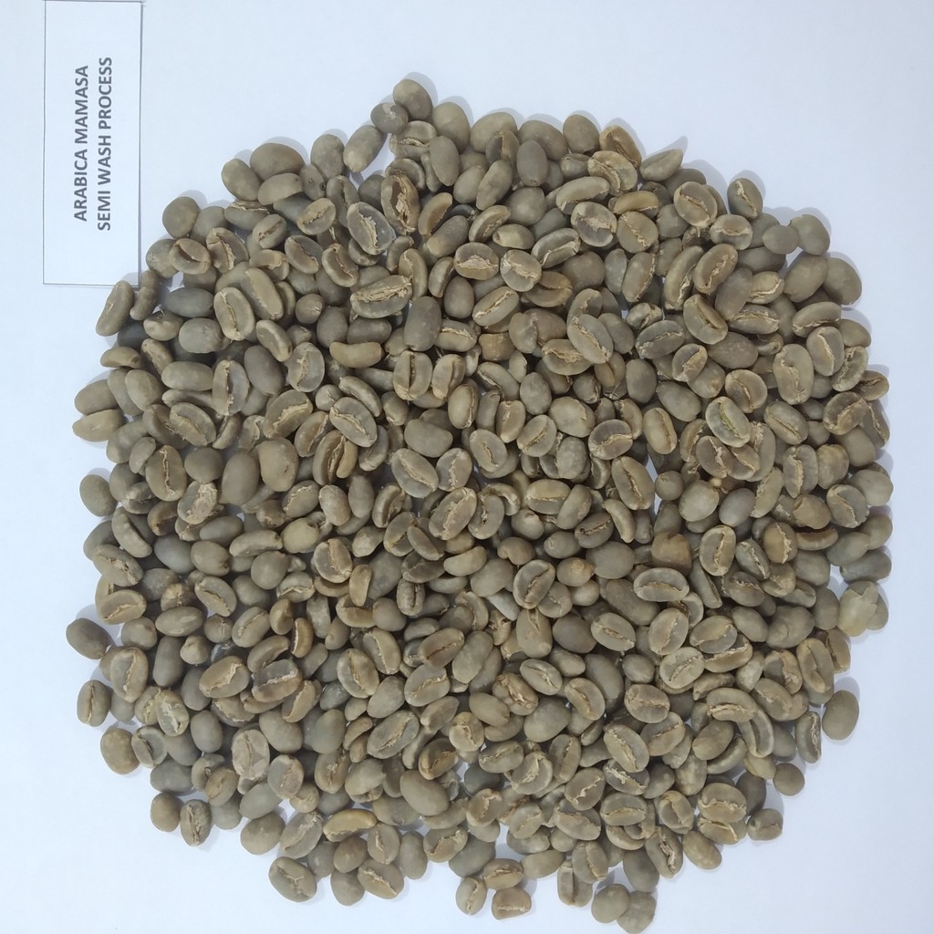 

1kg - KOPI ARABICA MAMASA (GREEN BEAN) - WASH PROCESS