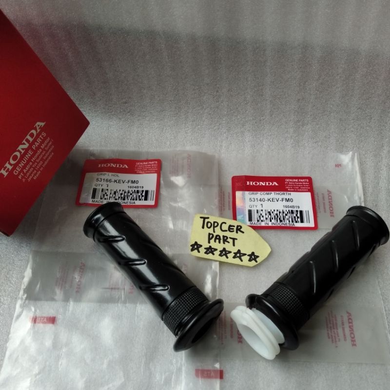 Handgrip Handfat Grip Gas Supra x Supra Fit Lama Revo Lama Karisma Original Oem KEV