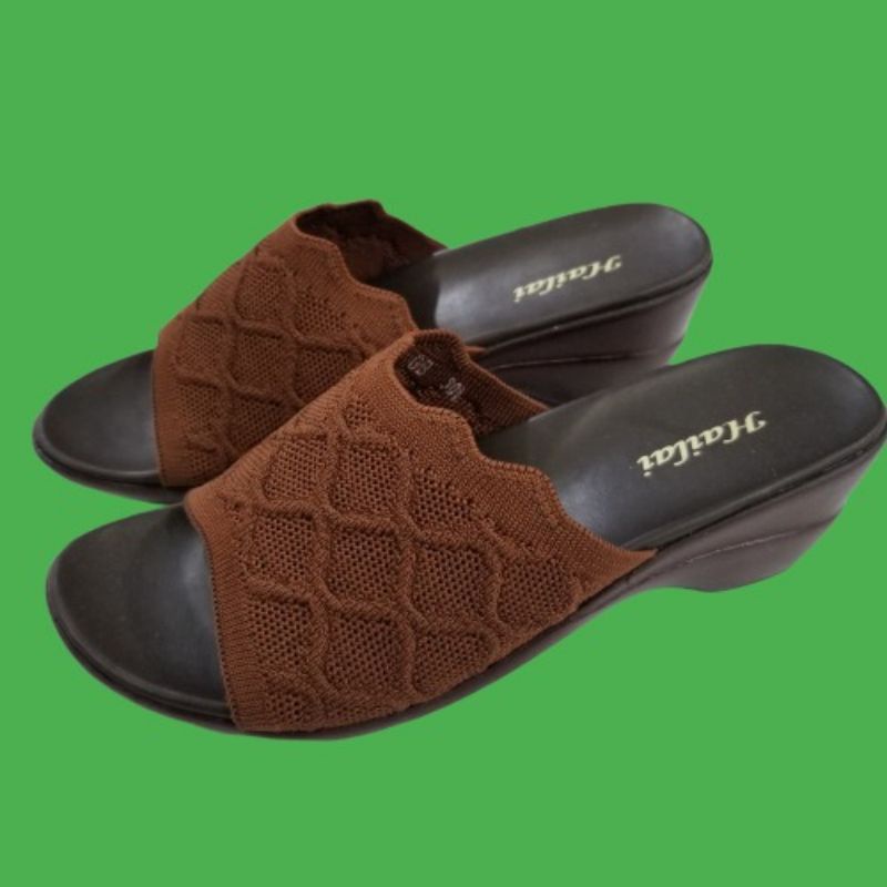 hailai sandal wedges rendah fashion trendy