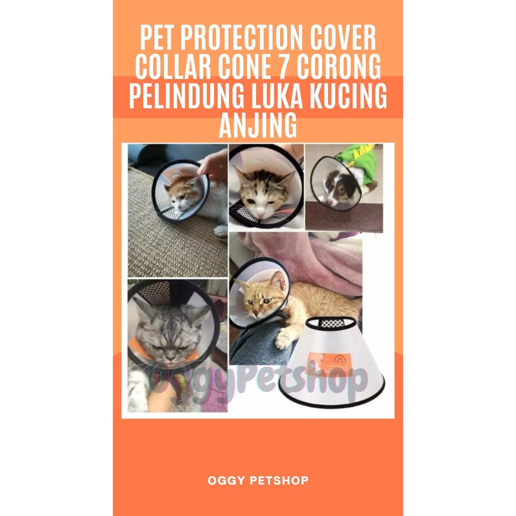 Pet Protection Conver Collar Corong Anjing &amp; Kucing pelindung hewan