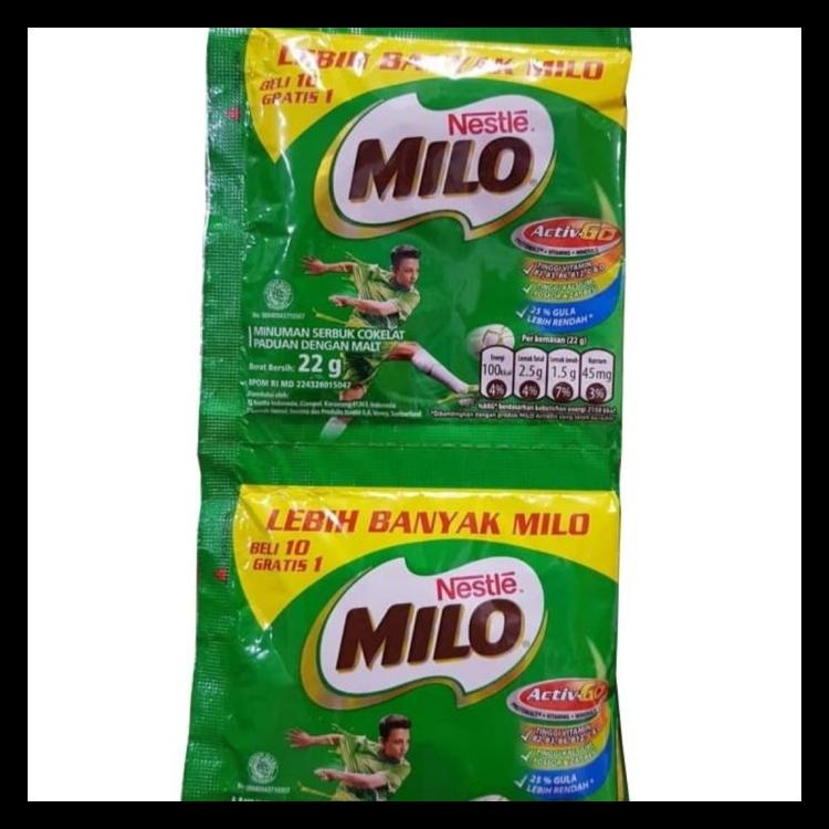 

Cokelat Bubuk Milo Sachet Zak Coklat 22 Gram