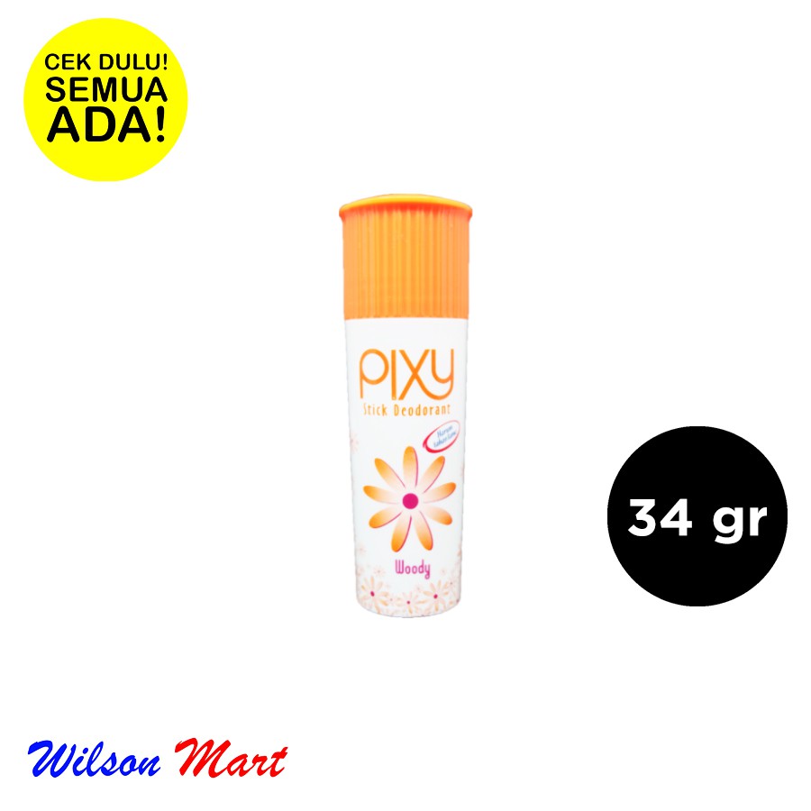 PIXY STICK DEODORANT ORANGE WOODY 34 GRAM