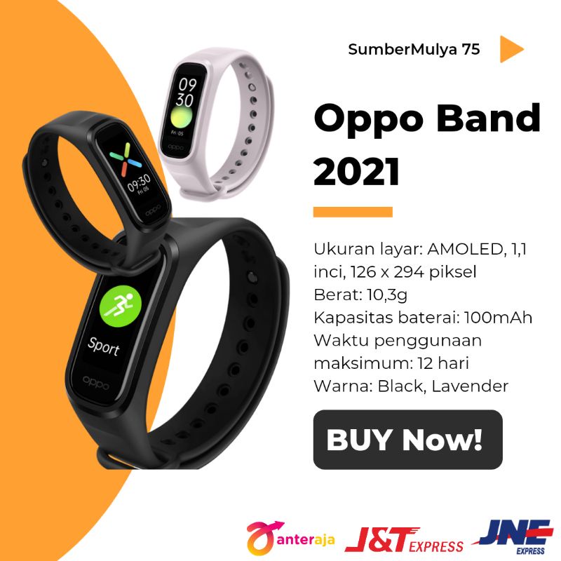 Oppo Band 2021 Smart Watch