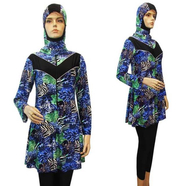 Baju Renang Muslim Bahan Premium Jumbo Size 4L-7L MLJB 317