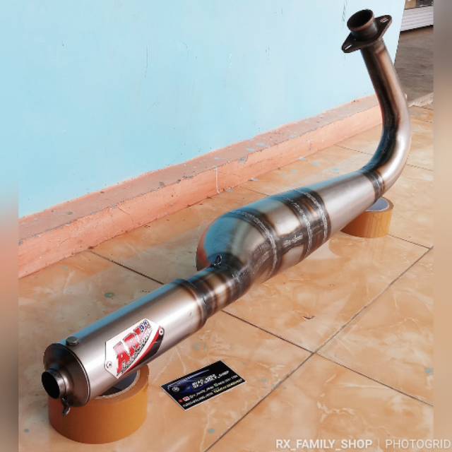 Knalpot kolong kupang rx king