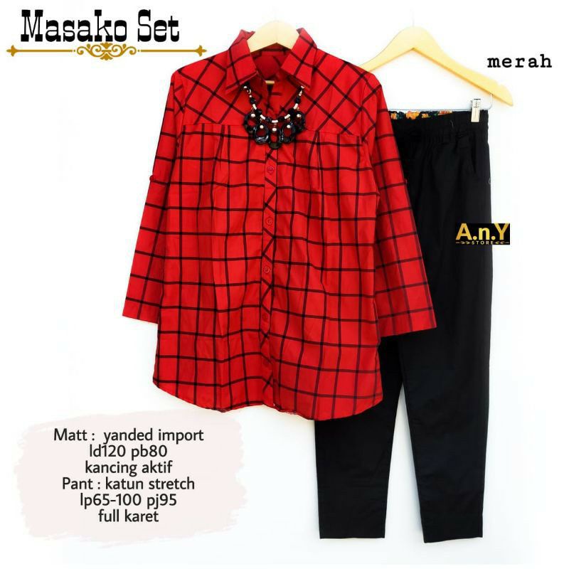 Masako set Big Size Jumbo Melar Tebal Halus
