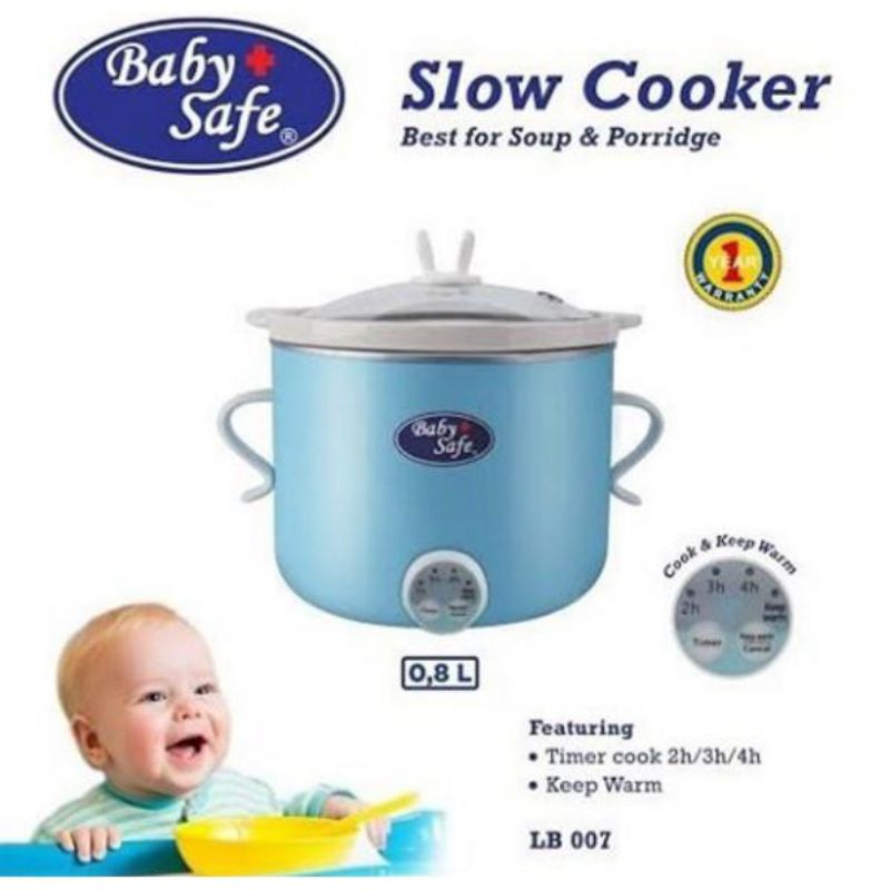 Jual BABY SAFE SLOW COOKER LB007 Shopee Indonesia