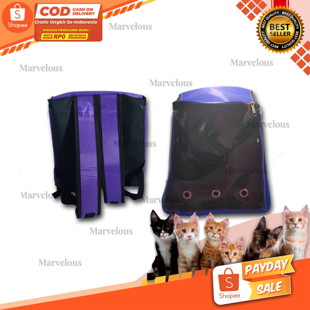 Tas Ransel Kucing Kecil  / Tas Kucing / Ransel Hewan / Tas Kucing Murah