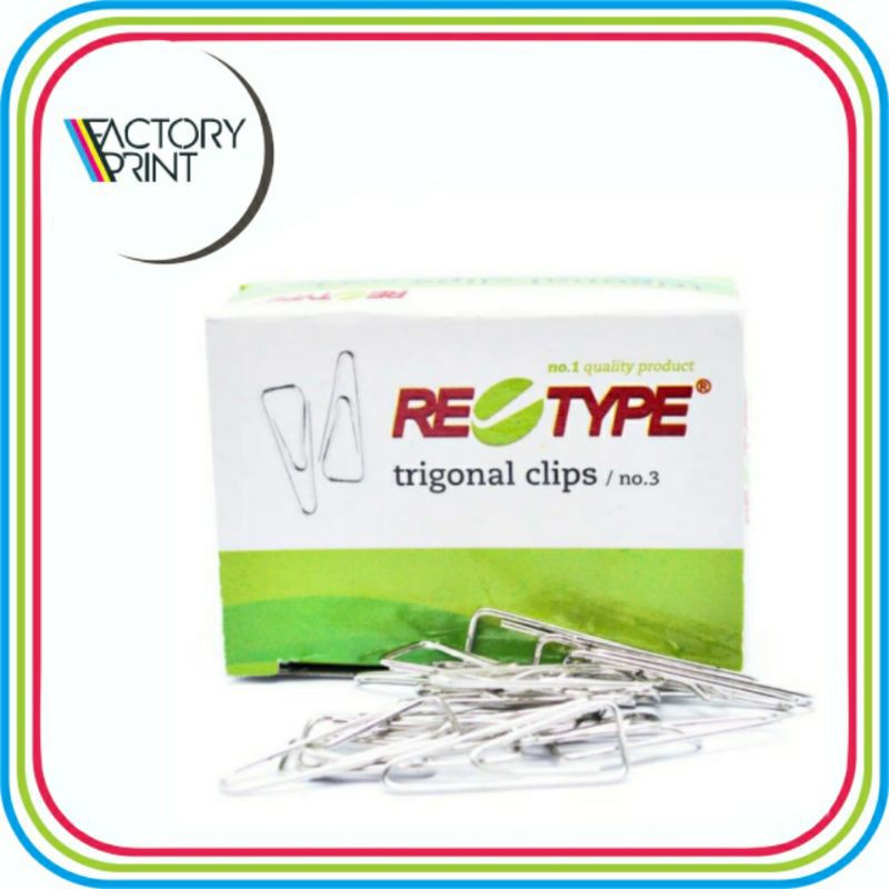 

RETYPE PAPER CLIF NO3@10 PCS