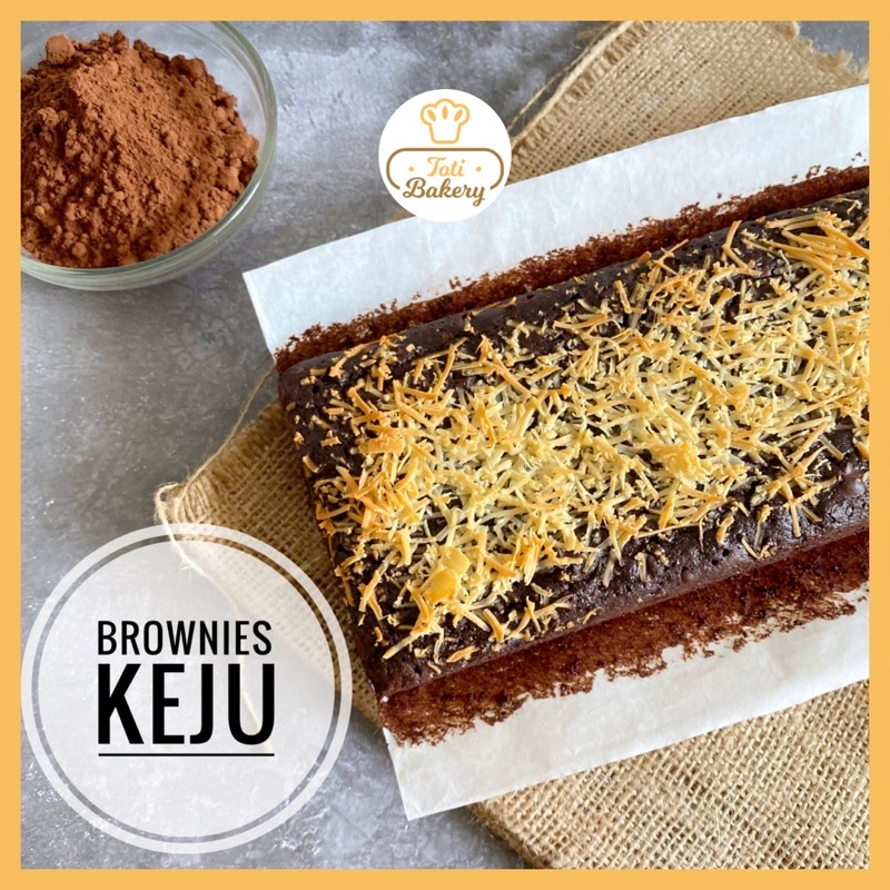 

Brownies Keju Toti Bakery - Brownies Panggang - Brownies Keju