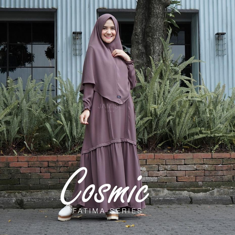 Top Produk.. Jamise I Fatima Series I Gamis Set - Cosmic
