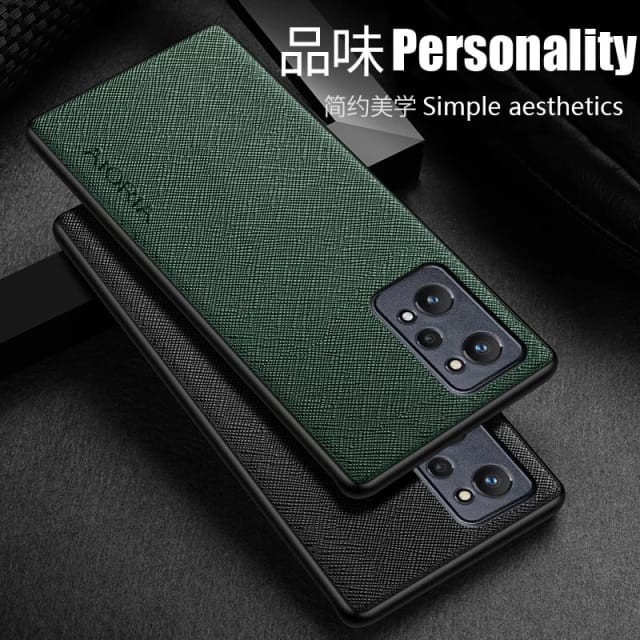 REALME GT NEO 3 / NEO 3T / GT 2 PRO / GT NEO2 NEO 2 / GT MASTER EDITION SOFT CASE CANVAS CROSS PATTERN