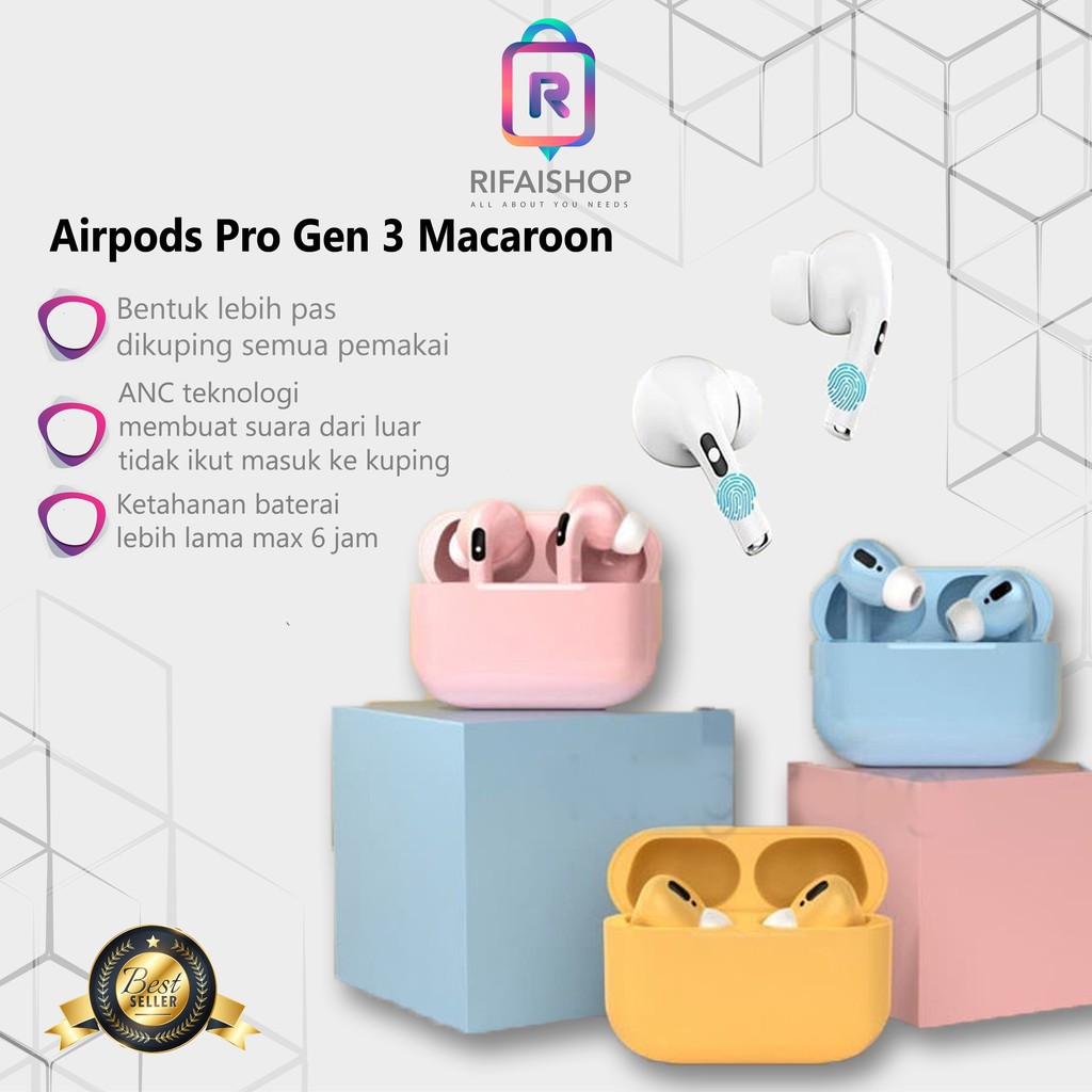 inpods Pro Gen 3 MACARON / Inpods Bluetooth Headset 5.0 Wireless