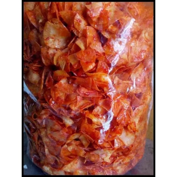 

KERIPIK SINGKONG PEDAS KHAS KALIMANTAN