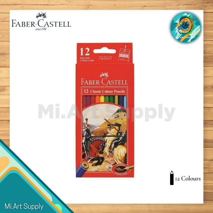 

Original Faber Castell 12 Classic Colour Pencils