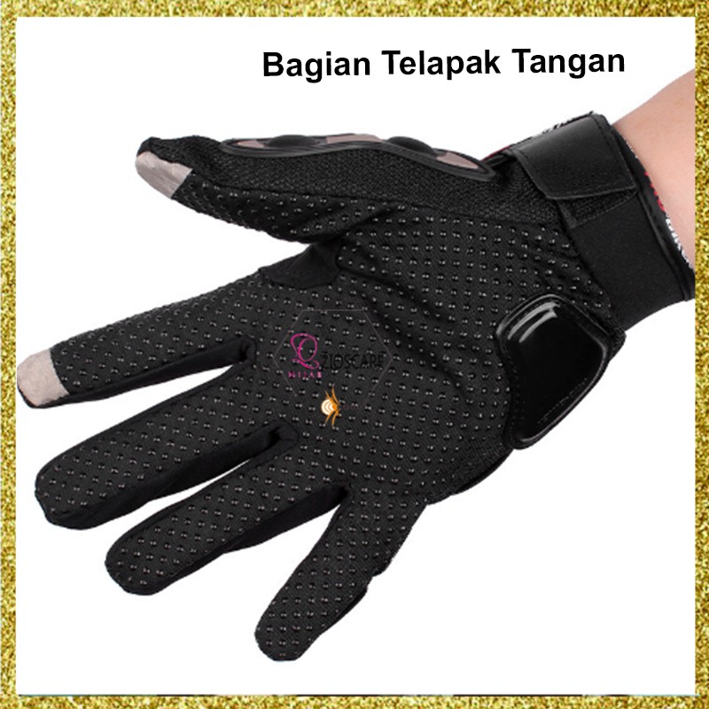 SARUNG TANGAN MOTOR SARUNG TANGAN SEPEDA TRAIL CROSS ARMY MTB GLOVES MOTOR PRIA WANITA GL-FH