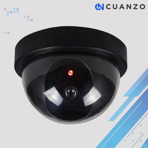 Fake Dummy Dome CCTV / Cctv Plsu Tiruan Dumy Outdoor Kamera Replika Palsu Ada Lampu Sensor Gerak Termurah / Kamera Camera Cctv Palsu Murah Tiruan / Dummy Cctv Fake Palsu Mobil Outdoor / Kamera Camera Cctv Pengintai Pantau Maling Mini Tersembunyi Palsu Mur