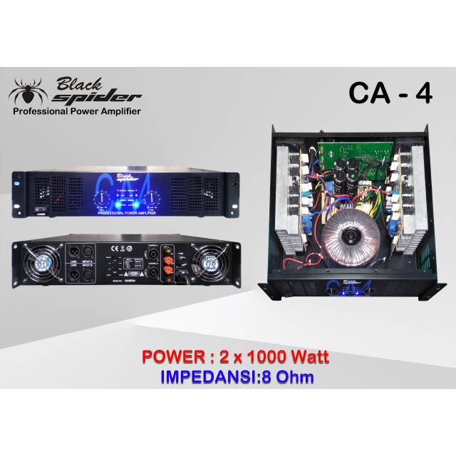 Power Blackspider Ca4/Ca-4 Original