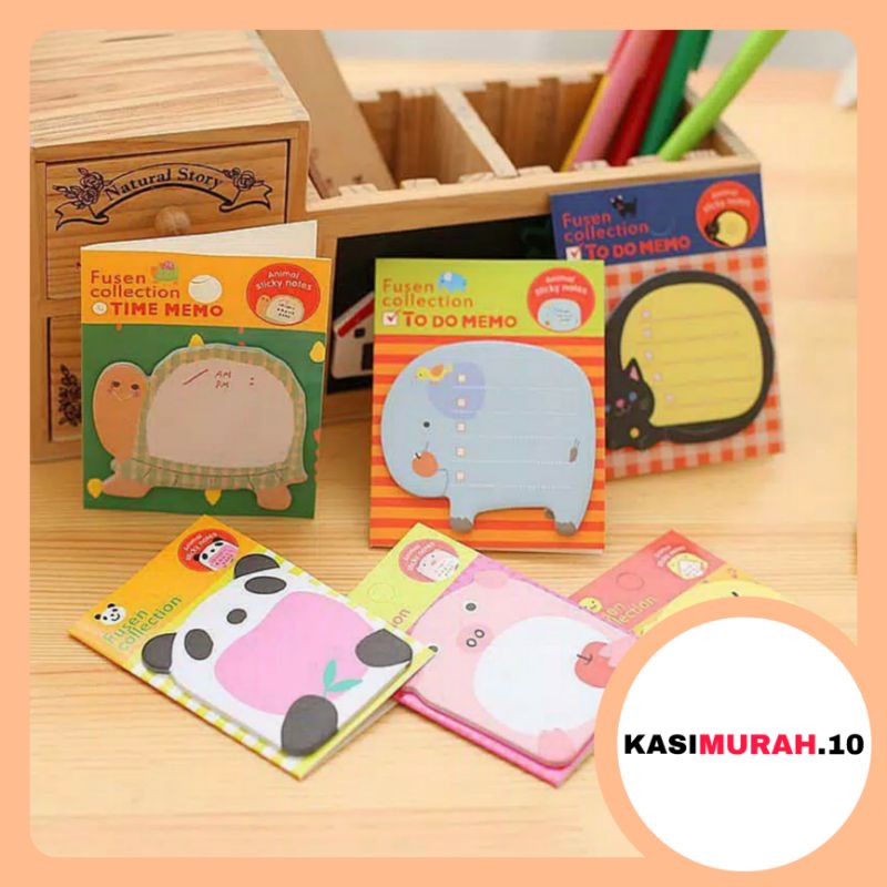 

Sticky Notes Animal / Memo List / Sticky Notes Chick / Note Pad / Memo / Catatan Motif