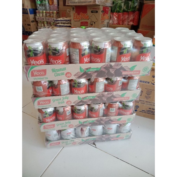 

Yeos Minuman Kaleng Rasa Cincau (1 Karton 24 Pcs x 300ml)