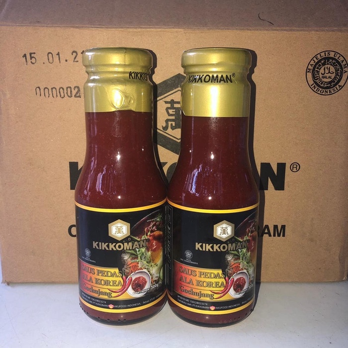 

Gochujang Kikkoman Halal Saus Pedas ala Korea 300 GR