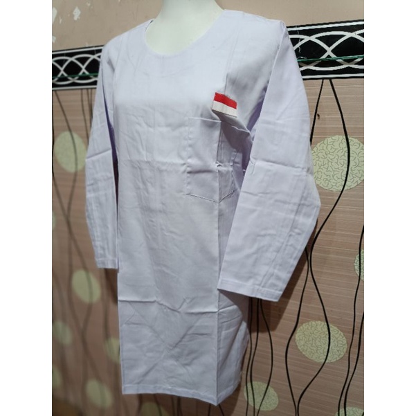 BAJU PUTIH ALIYAH/BAJU PUTIH TSANAWIYAH/BAJU PRAMUKA KURUNG/BAJU PUTIH KURUNG/BAJU PUTIH DAN PRAMUKA OBLONG OXSPOT