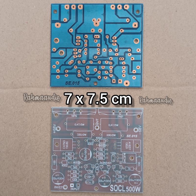 PCB SOCL 500W FIBER FR4