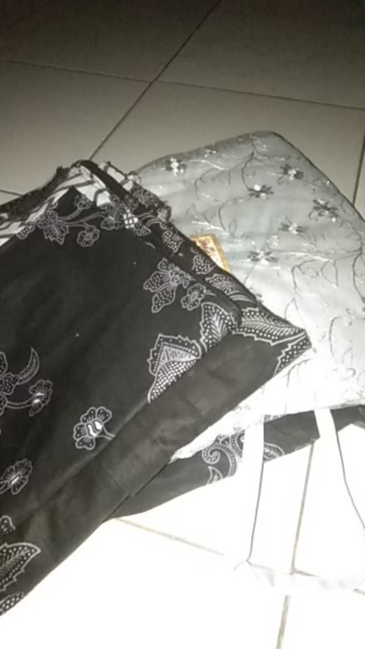 Nayaka Batik-batik Couple Danilla Brukat Tille Bunga Pagar Slendang