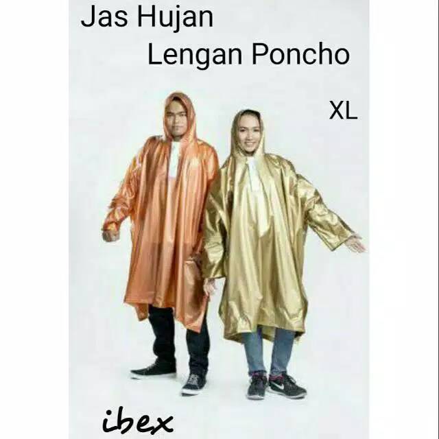 Jas hujan ponco LENGAN XL IBEX