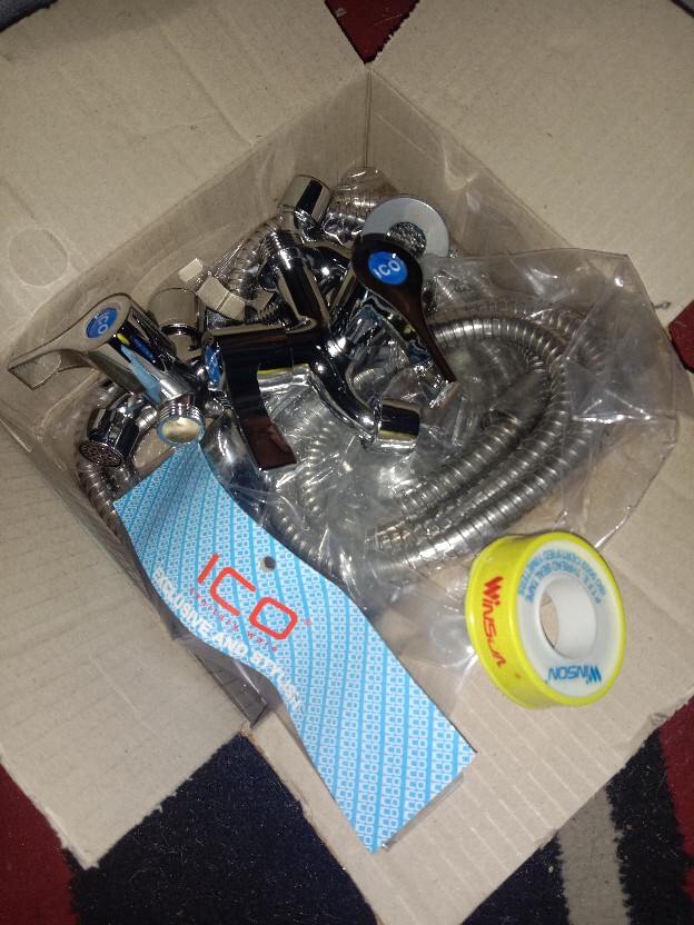 Hand Shower Mandi Set - Shower Mandi Murah Ekonomis