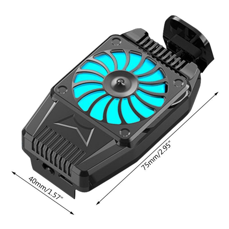 4 Tipe cooling pad HP Smartphone radiator kipas pendingin universal portable cooler smartphone cooling fan kipas pendingin radiator heat sink