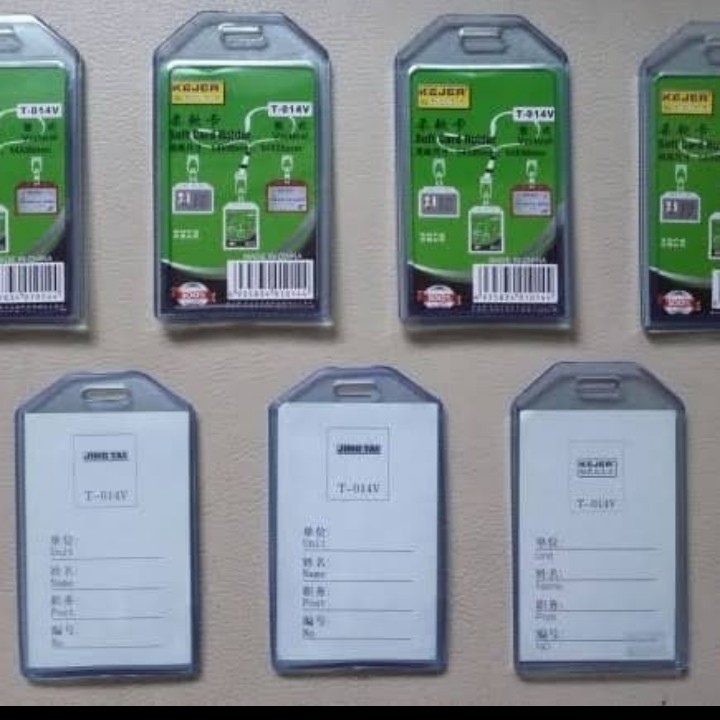 

Tempat ID card 1 sisi T-014V